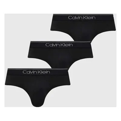 Spodní prádlo Calvin Klein Underwear 3-pack pánské, černá barva