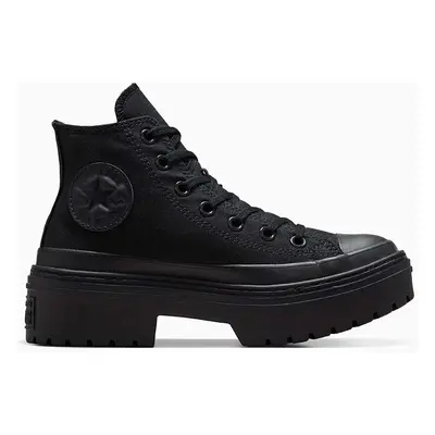 Kecky Converse Chuck Taylor All Star Lugged Heel dámské, černá barva, A11635C