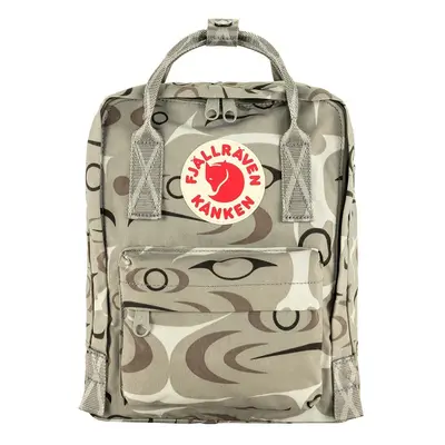 Batoh Fjallraven Kanken Art Mini béžová barva, malý, vzorovaný, F23200250