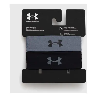 Čelenky Under Armour Mesh 2-pack černá barva