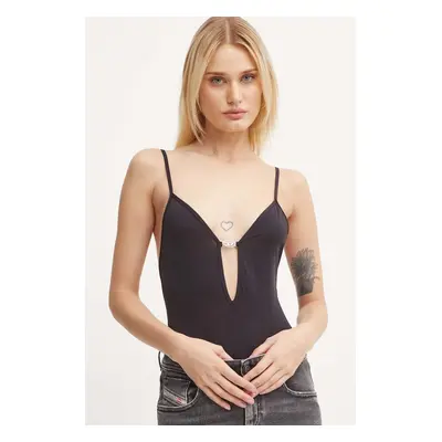 Body Diesel UFBY-OVAL-D-BODYSUIT dámské, černá barva, A15225.0HPAK