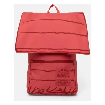 Batoh Eastpak SNOOPY HOUSE červená barva, velký, s potiskem, EK0A5B967O21