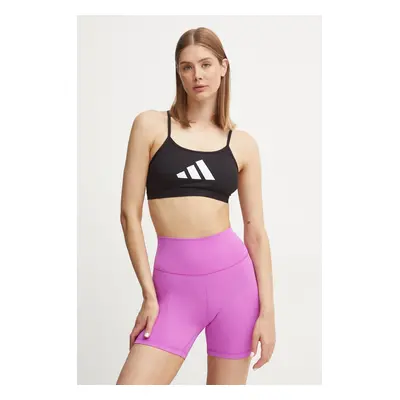 Sportovní podprsenka adidas Performance Aeroreact černá barva, JG1413