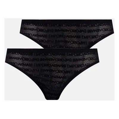 Kalhotky Emporio Armani Underwear černá barva, 163334 3F204