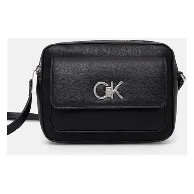 Kabelka Calvin Klein černá barva, K60K612538