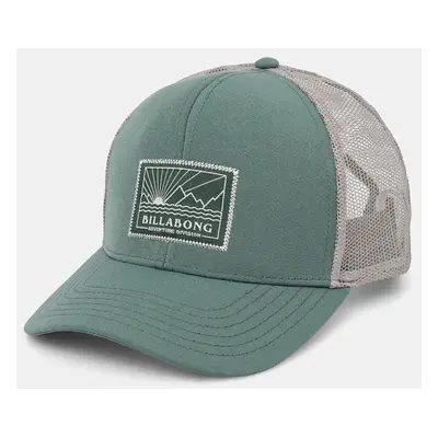 Kšiltovka Billabong Adiv Range Trucker zelená barva, s aplikací, ABYHA00483