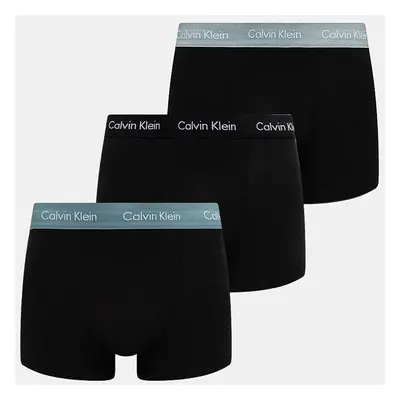 Boxerky Calvin Klein pánské, černá barva