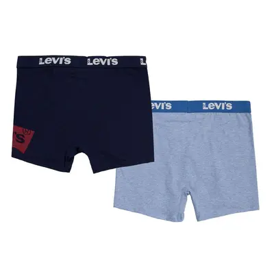 Dětské boxerky Levi's tmavomodrá barva