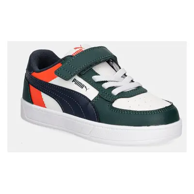 Dětské sneakers boty Puma Puma Caven 2.0 Block AC+ Inf zelená barva