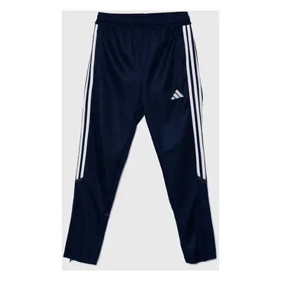 Dětské tepláky adidas Performance TIRO23 CBTRPNTY tmavomodrá barva, s aplikací, HZ0177