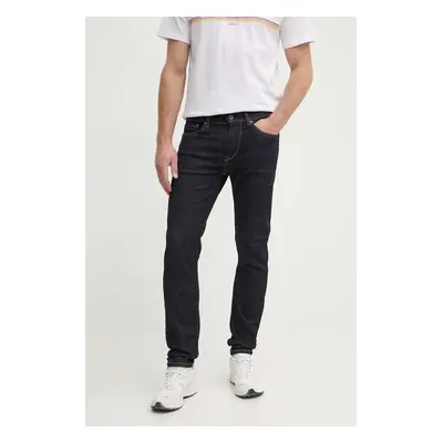 Džíny Pepe Jeans SLIM JEANS pánské, tmavomodrá barva, PM207388AB1