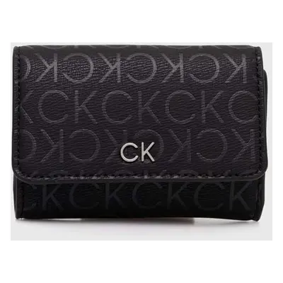 Peněženka Calvin Klein černá barva, K60K612637