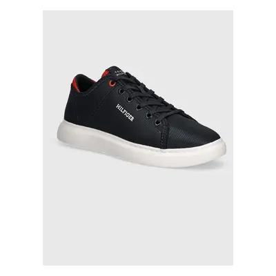 Sneakers boty Tommy Hilfiger LIGHTWEIGHT CUP MESH tmavomodrá barva, FM0FM05115