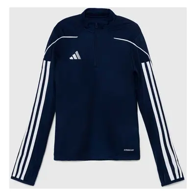 Dětská mikina adidas Performance TIRO23L TR TOPY tmavomodrá barva, vzorovaná, HS3488