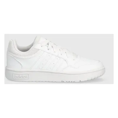 Dětské sneakers boty adidas Originals HOOPS 3.0 K bílá barva