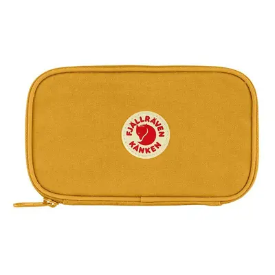 Peněženka Fjallraven Kanken Travel Wallet žlutá barva, F23781