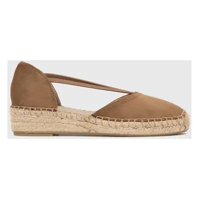 Espadrilky Answear Lab hnědá barva, na platformě