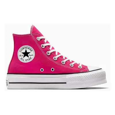 Kecky Converse Chuck Taylor All Star Lift dámské, růžová barva, A08288C