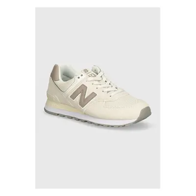 Sneakers boty New Balance 574 béžová barva, U574ESC