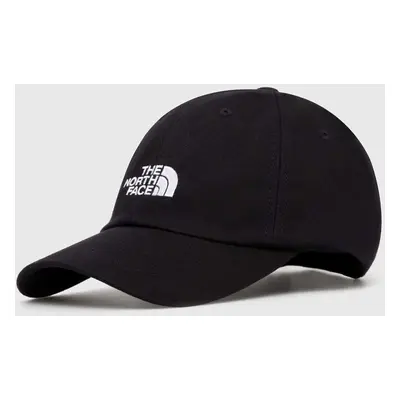 Kšiltovka The North Face Norm Hat černá barva, s aplikací, NF0A7WHOJK31