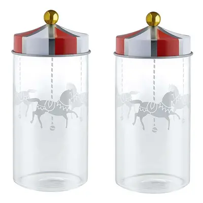 Nádoba s víkem Alessi Circus 2-pack