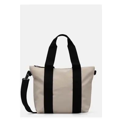 Taška Rains Tote Bag Micro W3 béžová barva, 14180-26