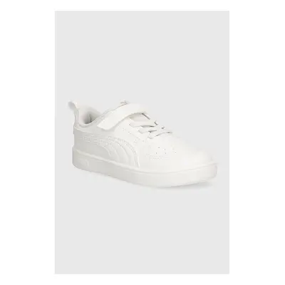 Dětské sneakers boty Puma Rickie AC Inf bílá barva