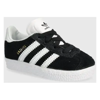 Dětské sneakers boty adidas Originals GAZELLE CF EL černá barva, IH0338