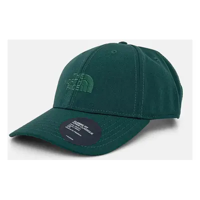 Čepice The North Face Recycled 66 Classic Hat zelená barva, s aplikací, NF0A4VSV1KI1