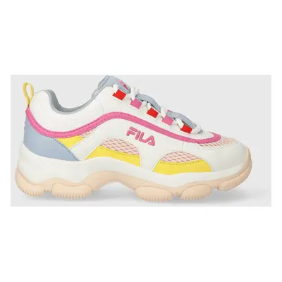 Dětské sneakers boty Fila STRADA DREAMSTER CB růžová barva