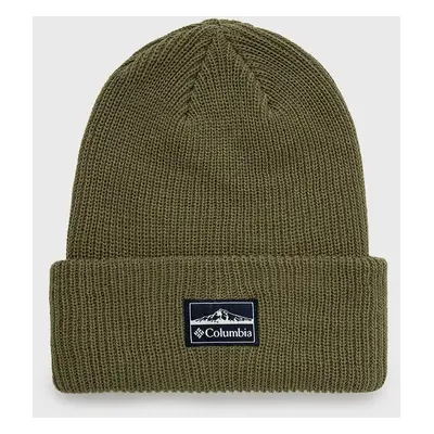 Čepice Columbia Lost Lager II Beanie zelená barva, 1975921