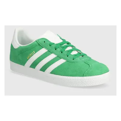 Sneakers boty adidas Originals GAZELLE zelená barva, IE5612