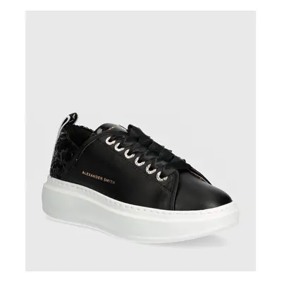 Sneakers boty Alexander Smith Wembley černá barva, ASBAWYW0341BLK