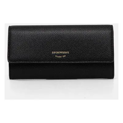 Peněženka Emporio Armani černá barva, EW000542 AF11953