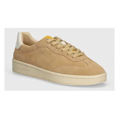 Semišové sneakers boty Gant PREPLA béžová barva, 29533649 G146