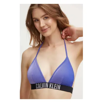 Plavková podprsenka Calvin Klein mírně vyztužený košík, KW0KW02610