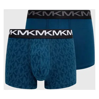 Boxerky Michael Kors 3-pack pánské, tmavomodrá barva