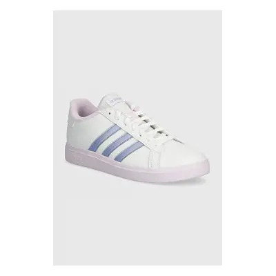 Dětské sneakers boty adidas GRAND COURT 2.0 růžová barva, IE3844