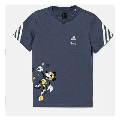 Bavlněné dětské tričko adidas x Disney, I DY MM T s potiskem, IV7363