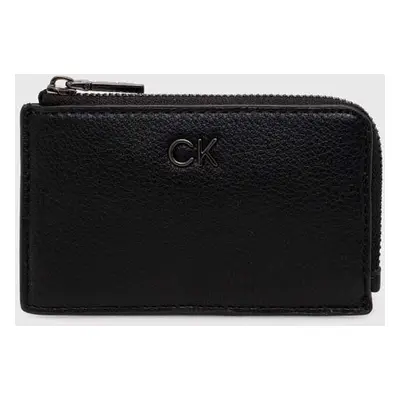 Pouzdro na karty Calvin Klein černá barva, K60K612281