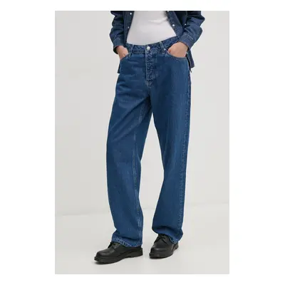 Džíny Calvin Klein Jeans dámské, high waist, J20J223996