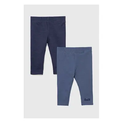 Kojenecké legíny Levi's 2-pack hladké