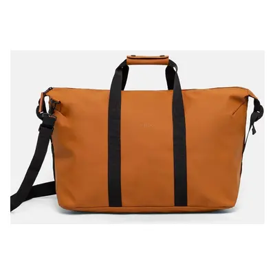 Taška Rains Hilo Weekend Bag W3 hnědá barva, 14200-63