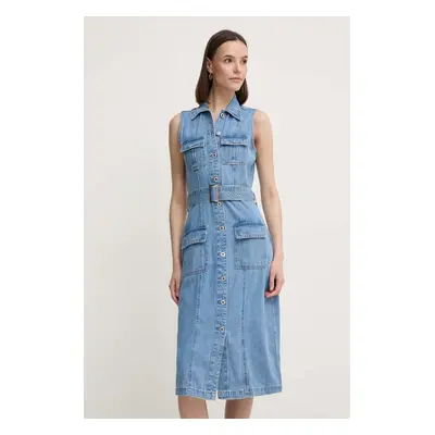 Džínové šaty Pepe Jeans LIZ mini, PL953550