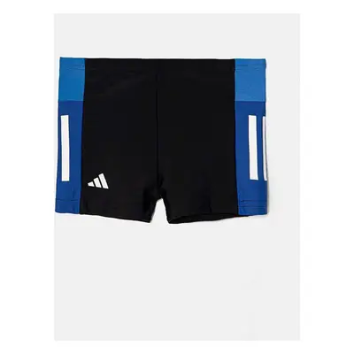 Dětské plavky adidas Performance CB 3S BOXER černá barva, IT2711