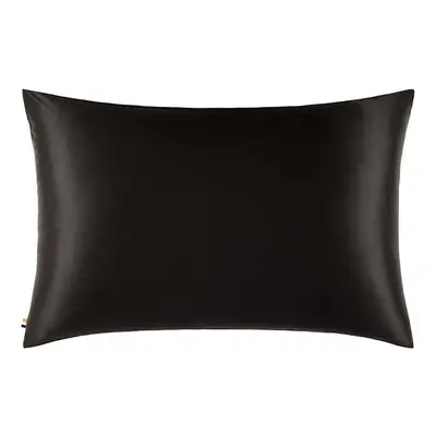 Hedvábný povlak na polštář BOSS SILKSHAM Black 50 x 75 cm