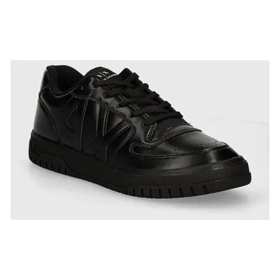 Sneakers boty Armani Exchange černá barva, XUX179 XV765 K001