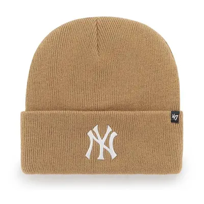 Čepice 47brand MLB New York Yankees oranžová barva, B-HYMKR17ACE-QL