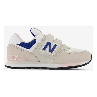 Dětské sneakers boty New Balance béžová barva