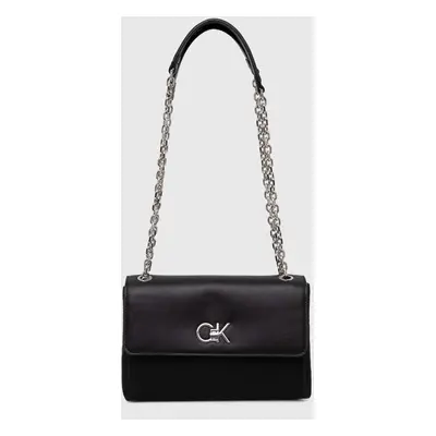 Kabelka Calvin Klein černá barva, K60K612641